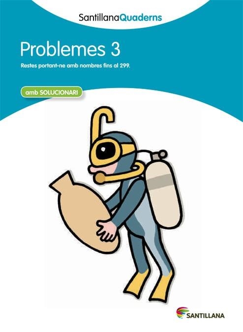 QUADERN DE PROBLEMES 3 AMB SOLUCIONARI | 9788468013985 | VARIOS AUTORES | Llibreria Aqualata | Comprar llibres en català i castellà online | Comprar llibres Igualada