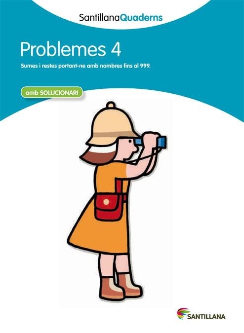 QUADERN DE PROBLEMES 4 AMB SOLUCIONARI | 9788468013992 | VARIOS AUTORES | Llibreria Aqualata | Comprar llibres en català i castellà online | Comprar llibres Igualada