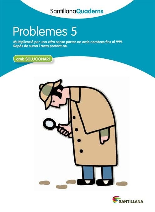 QUADERN DE PROBLEMES 5 AMB SOLUCIONARI | 9788468014005 | Llibreria Aqualata | Comprar llibres en català i castellà online | Comprar llibres Igualada