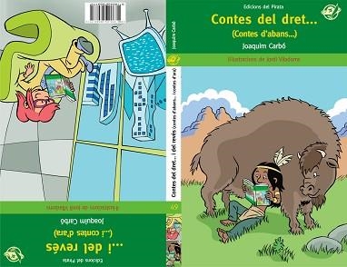 CONTES DEL DRET I DEL REVÉS (PIRATA VERD 49) | 9788496569775 | CARBÓ, JOAQUIM / VILADOMS, JORDI (IL·LUSTR) | Llibreria Aqualata | Comprar llibres en català i castellà online | Comprar llibres Igualada