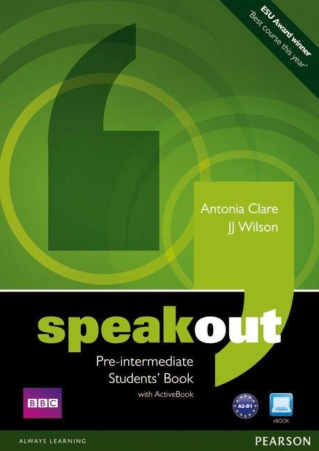 SPEAKOUT PRE-INTERMEDIATE COURSEBOOK | 9781408219324 | Llibreria Aqualata | Comprar libros en catalán y castellano online | Comprar libros Igualada