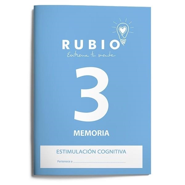 CUADERNO DE ESTIMULACION COGNITIVA (MEMORIA 3) | 9788489773349 | Llibreria Aqualata | Comprar llibres en català i castellà online | Comprar llibres Igualada