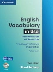 ENGLISH VOCABULARY IN USE PRE-INTERMEDIATE AND INTERMEDIATE | 9780521149891 | Llibreria Aqualata | Comprar llibres en català i castellà online | Comprar llibres Igualada