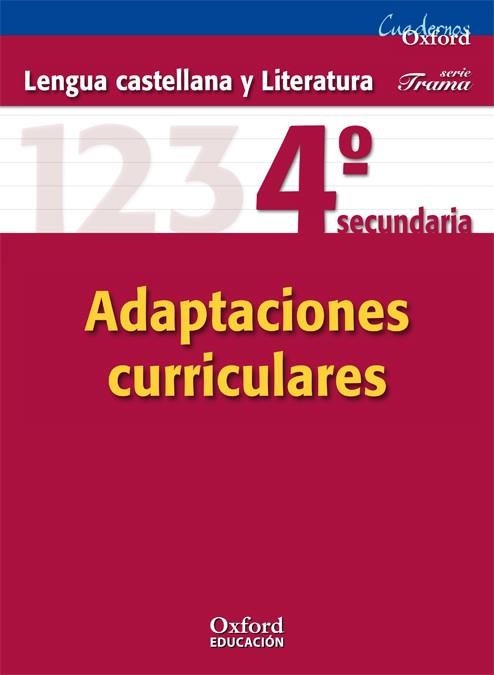 LENGUA Y LITERATURA CASTELLANA 4 ESO CUADERNOS OXFORD ADAPTAT | 9788467372212 | VARIOS AUTORES | Llibreria Aqualata | Comprar llibres en català i castellà online | Comprar llibres Igualada