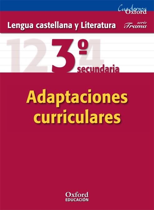 LENGUA Y LITERATURA CASTELLANA 3 ESO CUADERNOS OXFORD ADAPTAT | 9788467372199 | VARIOS AUTORES | Llibreria Aqualata | Comprar llibres en català i castellà online | Comprar llibres Igualada