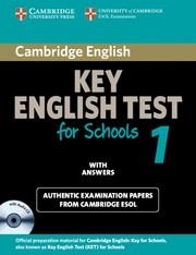 CAMBRIDGE KEY ENGLISH TEST FOR SCHOOLS 1 SELF-STUDY PACK (STUDENT'S WITH ANSWERS + CD) | 9780521178334 | Llibreria Aqualata | Comprar llibres en català i castellà online | Comprar llibres Igualada