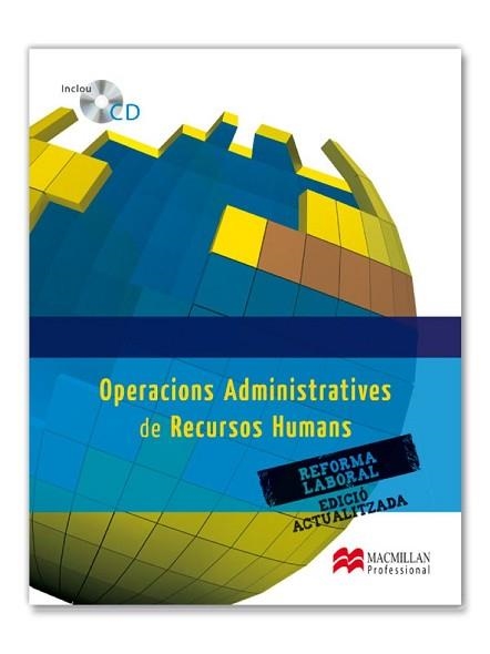 OPERACIONS ADMINISTRATIVES DE RECURSOS HUMANS (ED 2012) | 9788415656302 | Llibreria Aqualata | Comprar llibres en català i castellà online | Comprar llibres Igualada