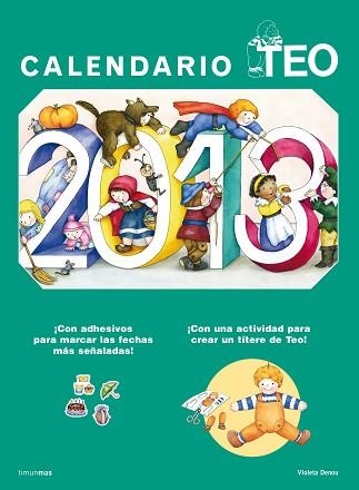 2013 CALENDARIO TEO | 9788408009801 | DENOU, VIOLETA | Llibreria Aqualata | Comprar llibres en català i castellà online | Comprar llibres Igualada