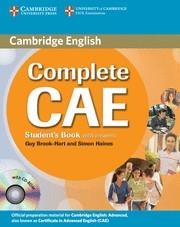 CAE COMPLETE STUDENT'S BOOK WITH ANSWERS | 9780521698436 | Llibreria Aqualata | Comprar llibres en català i castellà online | Comprar llibres Igualada