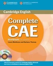 CAE COMPLETE WORKBOOK WITH ANSWERS | 9780521698498 | Llibreria Aqualata | Comprar llibres en català i castellà online | Comprar llibres Igualada