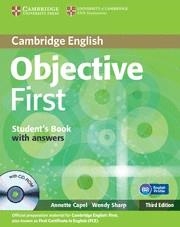 OBJECTIVE FIRST FOR SCHOOLS STUDENT'S BOOK WITH ANSWERS + CD-ROM | 9780521178792 | Llibreria Aqualata | Comprar llibres en català i castellà online | Comprar llibres Igualada