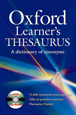 OXFORD LEARNER'S THESAURUS PK | 9780194752008 | VARIOS AUTORES | Llibreria Aqualata | Comprar llibres en català i castellà online | Comprar llibres Igualada