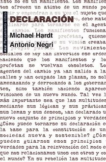 DECLARACIÓN | 9788446037262 | HARDT, MICHAEL / NEGRI, ANTONIO | Llibreria Aqualata | Comprar llibres en català i castellà online | Comprar llibres Igualada