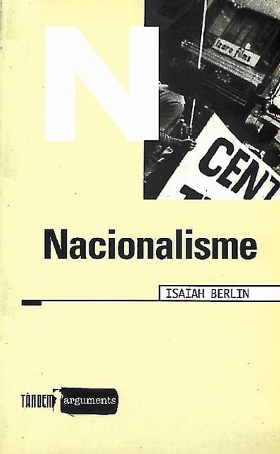 NACIONALISME | 9788481311419 | BERLIN, ISAIAH | Llibreria Aqualata | Comprar llibres en català i castellà online | Comprar llibres Igualada