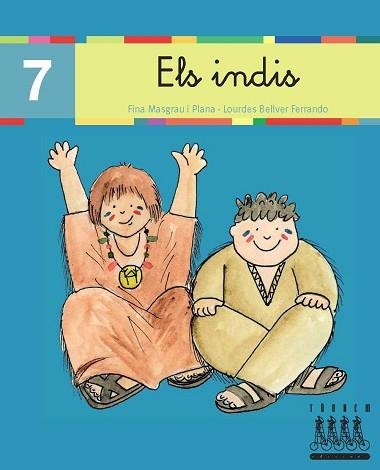 XINO-XANO 7. ELS INDIS (LLETRA LLIGADA) - VALENCIA | 9788481316506 | BELLVER FERRANDO, LOURDES/MASGRAU PLANA, FINA | Llibreria Aqualata | Comprar llibres en català i castellà online | Comprar llibres Igualada