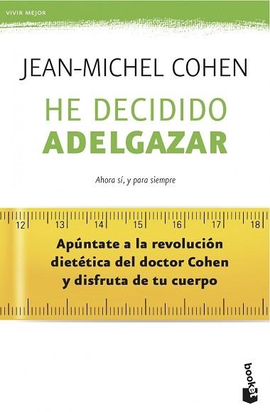 HE DECIDIDO ADELGAZAR | 9788408039549 | COHEN, JEAN-MICHEL | Llibreria Aqualata | Comprar llibres en català i castellà online | Comprar llibres Igualada