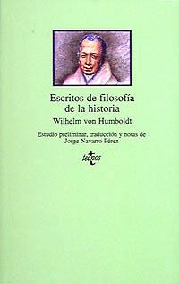 ESCRITOS DE FILOSOFIA DE LA HISTORIA | 9788430929870 | HUMBOLDT, WILHEM VON | Llibreria Aqualata | Comprar llibres en català i castellà online | Comprar llibres Igualada