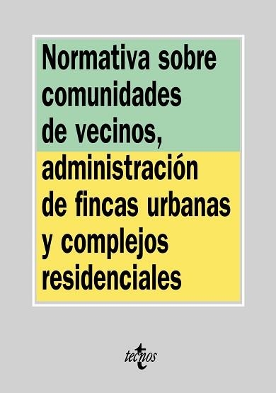 NORMATIVA SOBRE COMUNIDADES DE VECINOS, ADMINISTRACION DE FI | 9788430947850 | Llibreria Aqualata | Comprar llibres en català i castellà online | Comprar llibres Igualada