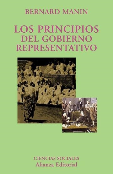 PRINCIPIOS DEL GOBIERNO REPRESENTATIVO, LOS (EN 007) | 9788420629049 | MANIN, BERNARD | Llibreria Aqualata | Comprar llibres en català i castellà online | Comprar llibres Igualada