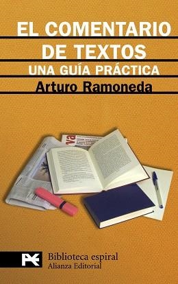 COMENTARIO DE TEXTOS, UNA GUIA PRACTICA (ESPIRAL) | 9788420662831 | RAMONEDA, ARTURO | Llibreria Aqualata | Comprar llibres en català i castellà online | Comprar llibres Igualada