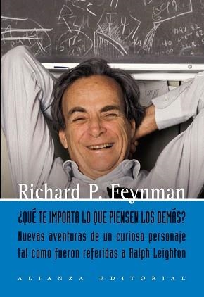 QUE TE IMPORTA LO QUE PIENSEN LOS DEMAS? | 9788420651934 | FEYMANN, RICHARD P. | Llibreria Aqualata | Comprar llibres en català i castellà online | Comprar llibres Igualada