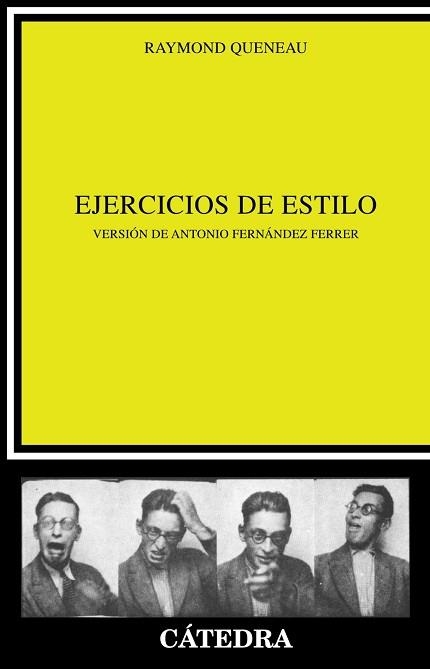 EJERCICIOS DE ESTILO | 9788437606750 | QUENEAU, RAYMOND | Llibreria Aqualata | Comprar llibres en català i castellà online | Comprar llibres Igualada