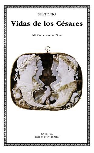 VIDAS DE LOS CESARES (LETRAS UNIVERSALES 134) | 9788437616360 | SUETONIO | Llibreria Aqualata | Comprar llibres en català i castellà online | Comprar llibres Igualada