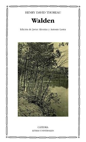 WALDEN (L.U. 375) | 9788437622125 | THOREAU, HENRY D. | Llibreria Aqualata | Comprar llibres en català i castellà online | Comprar llibres Igualada