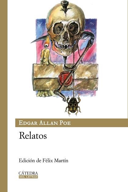 RELATOS (CATEDRA TAPA DURA) | 9788437625904 | POE, EDGARD ALLAN | Llibreria Aqualata | Comprar libros en catalán y castellano online | Comprar libros Igualada