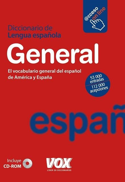 DICCIONARIO GENERAL DE LA LENGUA ESPAÑOLA | 9788499740003 | Llibreria Aqualata | Comprar llibres en català i castellà online | Comprar llibres Igualada