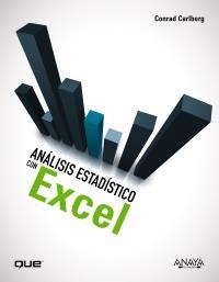 EXCEL, ANALISIS ESTADISTICO CON | 9788441530263 | CARLBERG, CONRAD | Llibreria Aqualata | Comprar llibres en català i castellà online | Comprar llibres Igualada