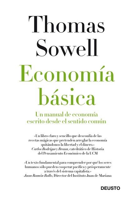 ECONOMÍA BÁSICA | 9788423412648 | SOWELL, THOMAS | Llibreria Aqualata | Comprar llibres en català i castellà online | Comprar llibres Igualada