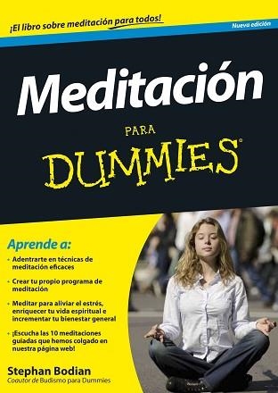 MEDITACIÓN PARA DUMMIES | 9788432901324 | BODIAN, STEPHAN | Llibreria Aqualata | Comprar llibres en català i castellà online | Comprar llibres Igualada