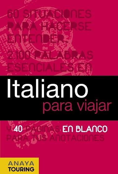 ITALIANO PARA VIAJAR (GUIA DE CONVERSA) | 9788497768757 | Llibreria Aqualata | Comprar llibres en català i castellà online | Comprar llibres Igualada