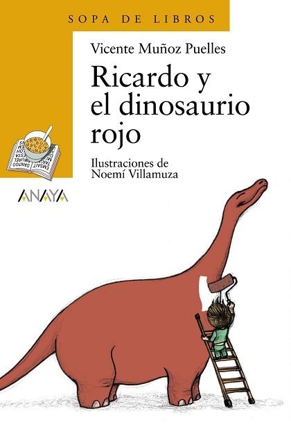 RICARDO Y EL DINOSAURIO ROJO (SOPA DE LIBROS) | 9788466725576 | MUÑOZ, VICENTE | Llibreria Aqualata | Comprar llibres en català i castellà online | Comprar llibres Igualada