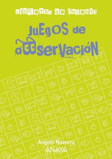 JUEGOS DE OBSERVACIÓN | 9788467813296 | NAVARRO, ÀNGELS | Llibreria Aqualata | Comprar llibres en català i castellà online | Comprar llibres Igualada