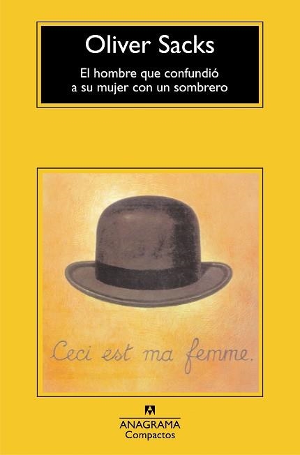 HOMBRE QUE CONFUNDIO A SU MUJER CON UN... (COMPACTOS 482) | 9788433973382 | SACKS, OLIVER | Llibreria Aqualata | Comprar llibres en català i castellà online | Comprar llibres Igualada