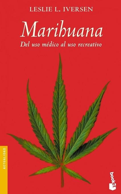 MARIHUANA (BOOKET 3117) | 9788434444744 | IVERSEN, LESLIE L. | Llibreria Aqualata | Comprar llibres en català i castellà online | Comprar llibres Igualada