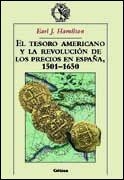 TESORO AMERICANO Y LA REVOLUCION DE LOS PRECIOS DE ESPAÑA | 9788484321262 | J. HAMILTON,EARL | Llibreria Aqualata | Comprar llibres en català i castellà online | Comprar llibres Igualada