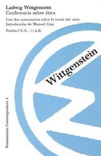 CONFERENCIA SOBRE ETICA | 9788475095257 | WITTGENSTEIN, LUDWING | Llibreria Aqualata | Comprar llibres en català i castellà online | Comprar llibres Igualada