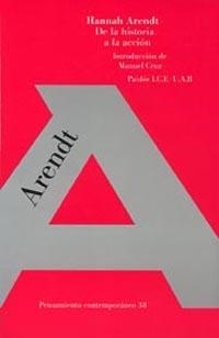 DE LA HISTORIA A LA ACCION | 9788449301841 | ARENDT, HANNAH | Llibreria Aqualata | Comprar llibres en català i castellà online | Comprar llibres Igualada