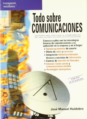 TODO SOBRE COMUNICACIONES | 9788428328371 | HUIDOBRO, JOSE MANUEL | Llibreria Aqualata | Comprar llibres en català i castellà online | Comprar llibres Igualada