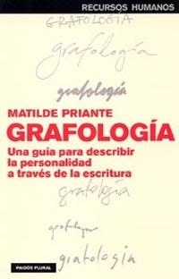 GRAFOLOGIA | 9788449318535 | PRIANTE, MATILDE | Llibreria Aqualata | Comprar llibres en català i castellà online | Comprar llibres Igualada