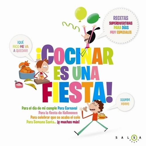 COCINAR ES UNA FIESTA! | 9788415193159 | DIVERSOS AUTORS | Llibreria Aqualata | Comprar llibres en català i castellà online | Comprar llibres Igualada