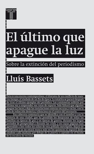 ÚLTIMO QUE APAGUE LA LUZ, EL | 9788430602094 | BASSETS, BASSETS | Llibreria Aqualata | Comprar llibres en català i castellà online | Comprar llibres Igualada