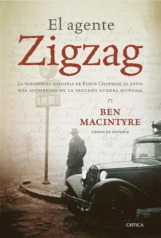 AGENTE ZIGZAG, EL | 9788484327721 | MACINTYRE, BEN | Llibreria Aqualata | Comprar llibres en català i castellà online | Comprar llibres Igualada