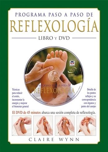 PROGRAMA PASO A PASO DE REFLEXOLOGIA (LIB I DVD) | 9788479026813 | WYNN, C. | Llibreria Aqualata | Comprar llibres en català i castellà online | Comprar llibres Igualada