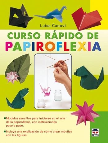 CURSO RAPIDO DE PAPIROFLEXIA | 9788479027704 | CANOVI, LUISA | Llibreria Aqualata | Comprar llibres en català i castellà online | Comprar llibres Igualada