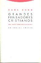 GRANDES PENSADORES CRISTIANOS | 9788481640809 | KUNG, HANS | Llibreria Aqualata | Comprar llibres en català i castellà online | Comprar llibres Igualada