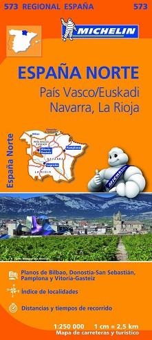 PAÍS VASCO / EUSKADI, NAVARRA, LA RIOJA (MAPA REIONAL 573) | 9782067184206 | VARIOS AUTORES | Llibreria Aqualata | Comprar llibres en català i castellà online | Comprar llibres Igualada